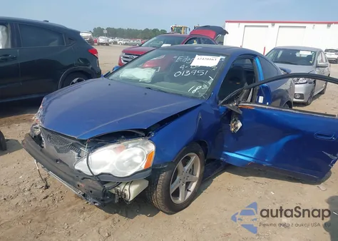 2003 Acura Rsx Type S from USA, damaged, VIN JH4DC53023C013951